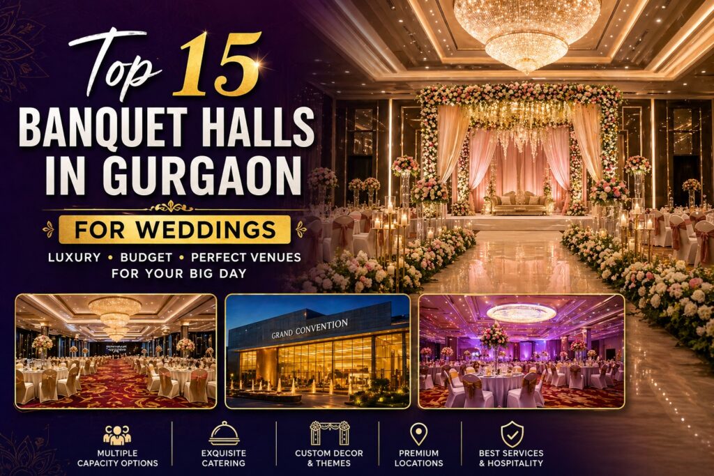Top wedding banquet halls in Gurgaon